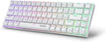 Silver and White RGB Mechanical Gaming Keyboard H872