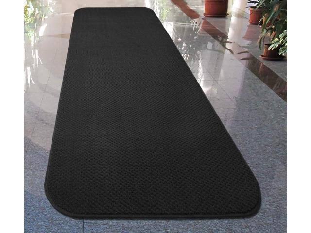 Skid-Resistant Carpet Runner - Black - 14 ft. x 36 in. J377