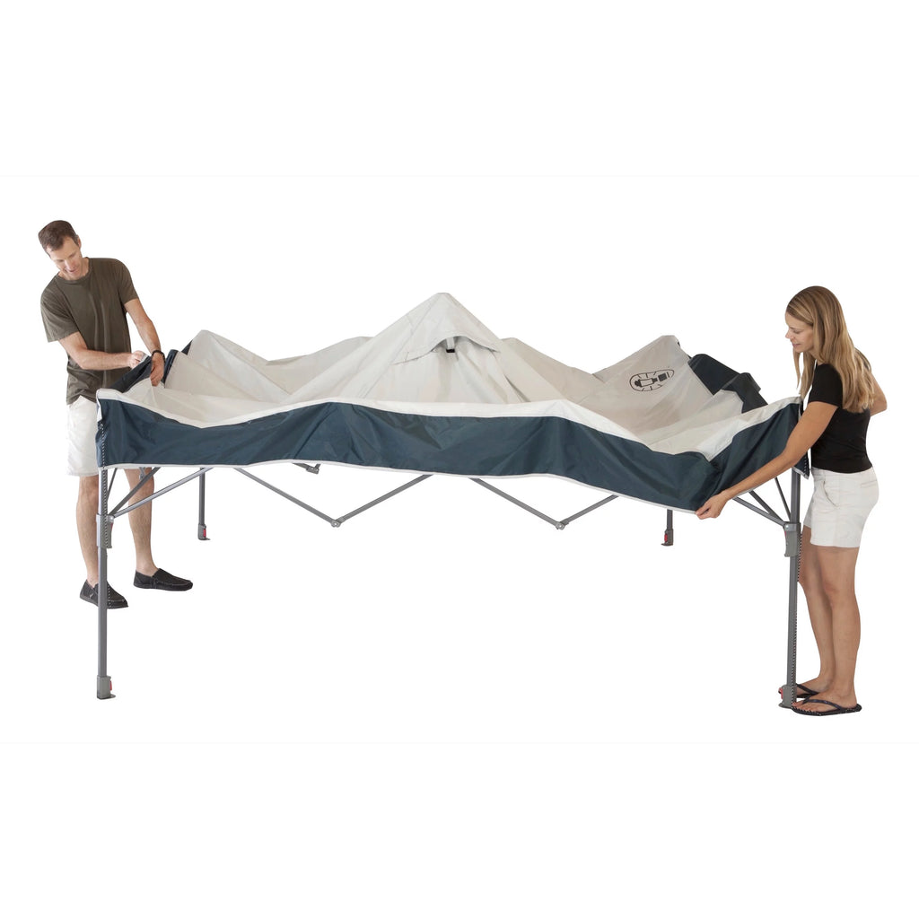 10 x 10 Tan Black Canopy Shelter N8246