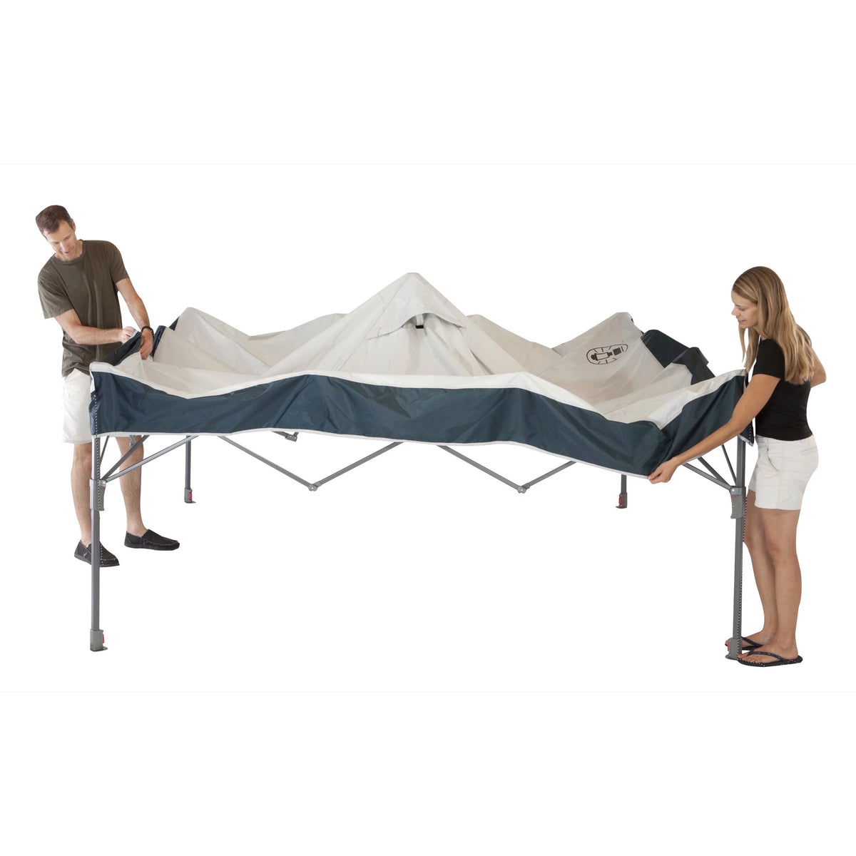 10 x 10 Tan Black Canopy Shelter N8246