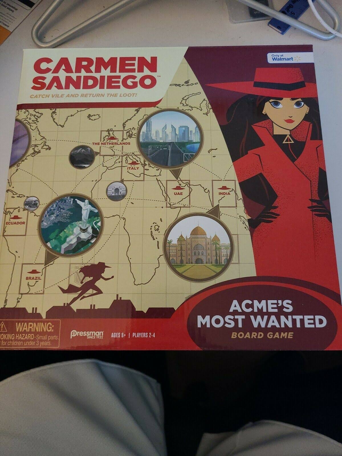 Carmen Sandiego Acme's Most Wanted O163