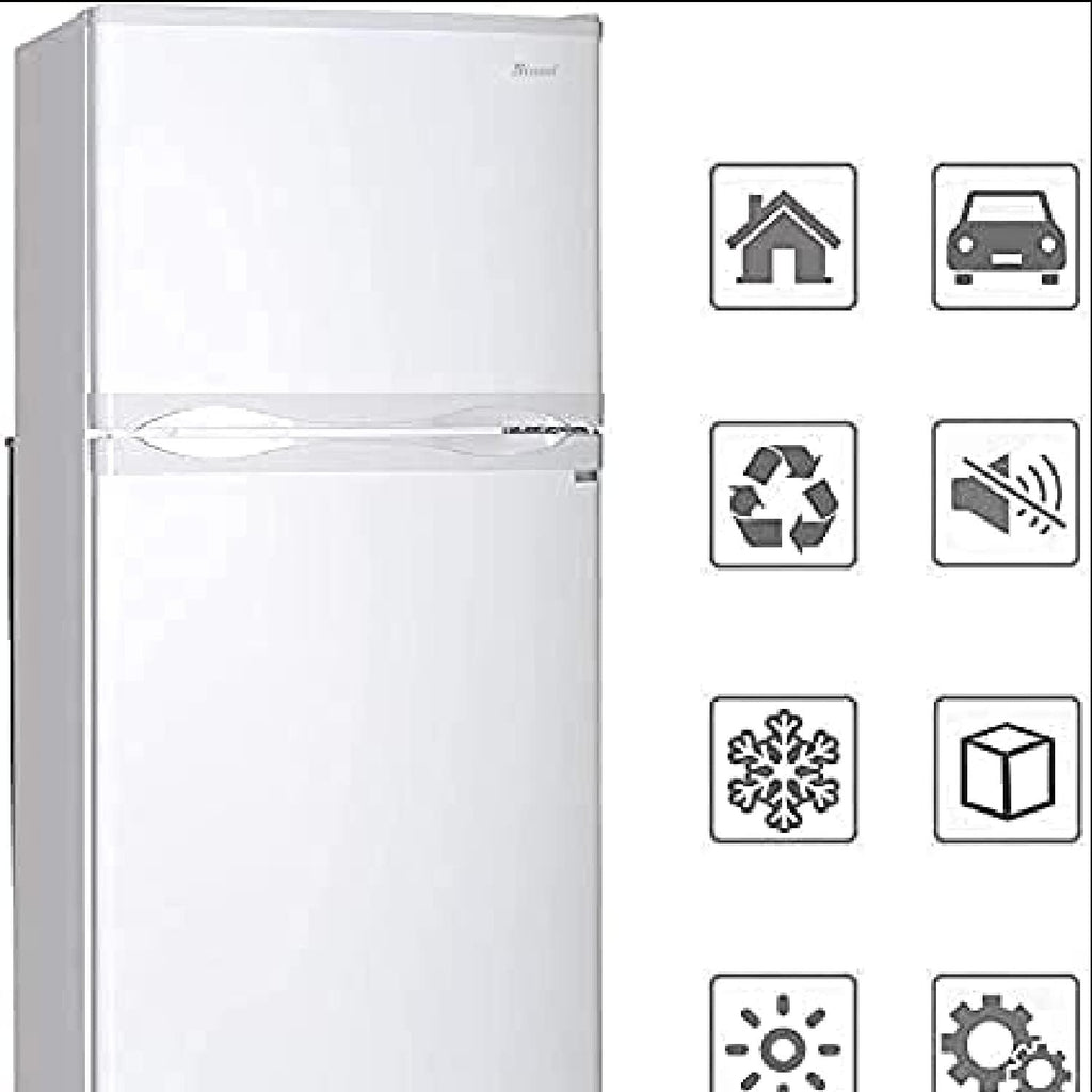 Propane Refrigerator with Freezer 6.1 cu.ft White E34657