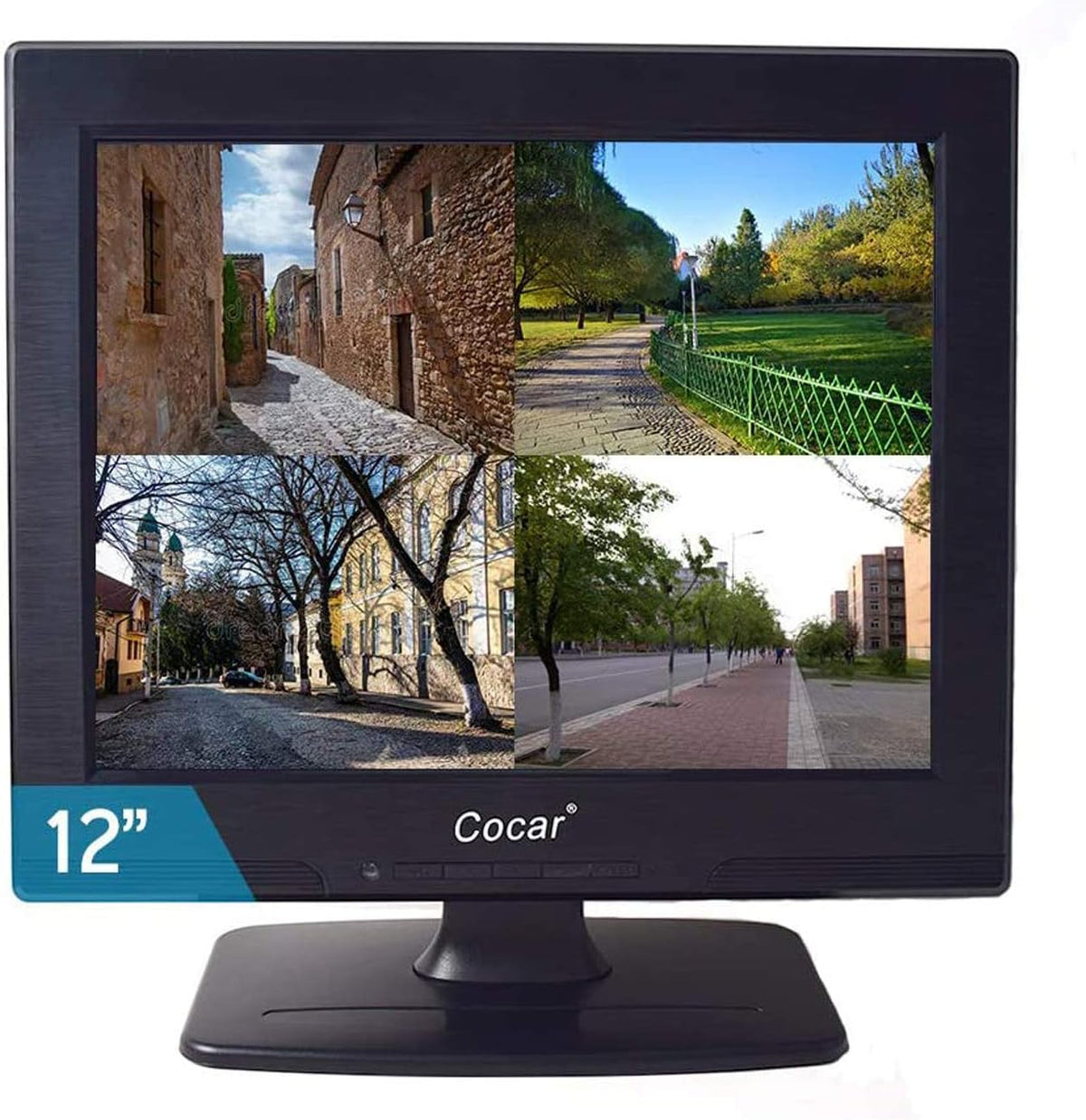 12 inch LCD Security Monitor with 2 Built-in Speakers Z640