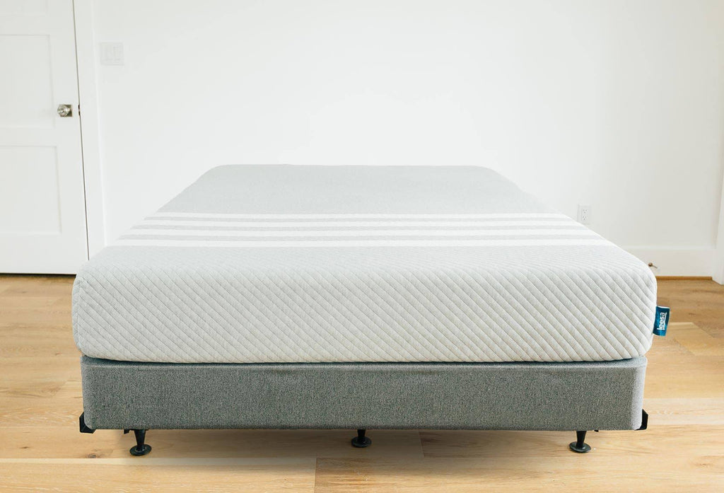 Gray California King Size Bed Mattress Foundation H9246