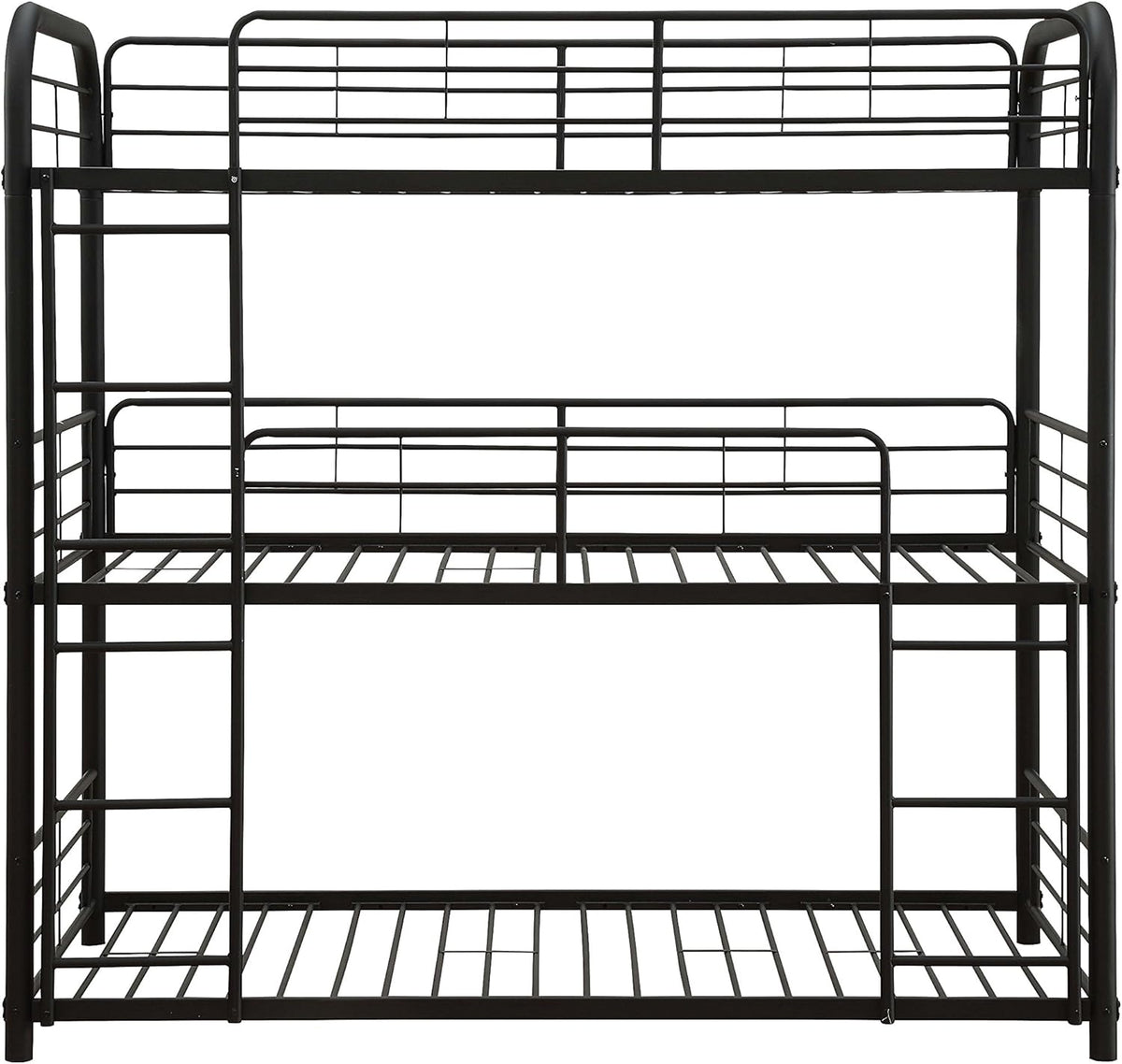 Twin Sandy Black Triple Bunk Bed I844659