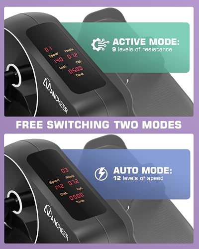 Under Desk Elliptical Machine with Resistance/Speed Dual Mode N90594