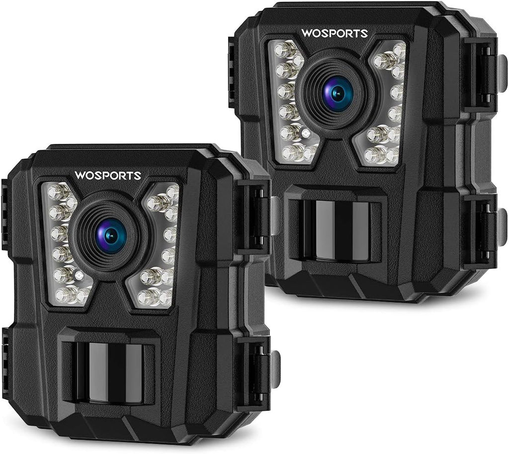 2 Pack Mini Trail Camera 1080P Waterproof N6807