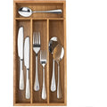 4 Slot Acacia Silverware Drawer Organizer Z89656