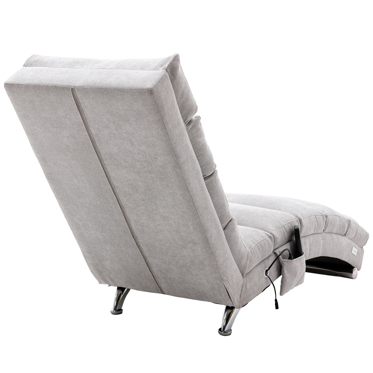 Linen Chaise Lounge Indoor Chair V581252