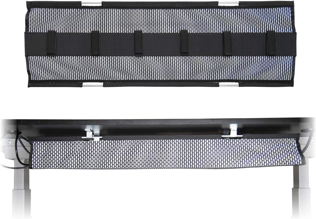 White Mesh Cable Manager Pack of 2 L5941