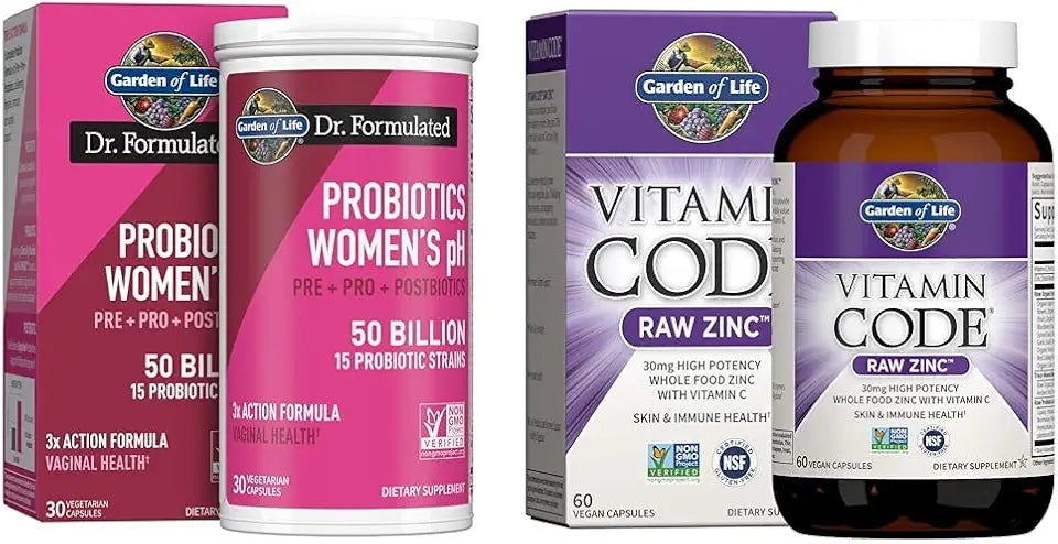 Once Daily Prebiotics Probiotics & Postbiotics with Zinc F420161