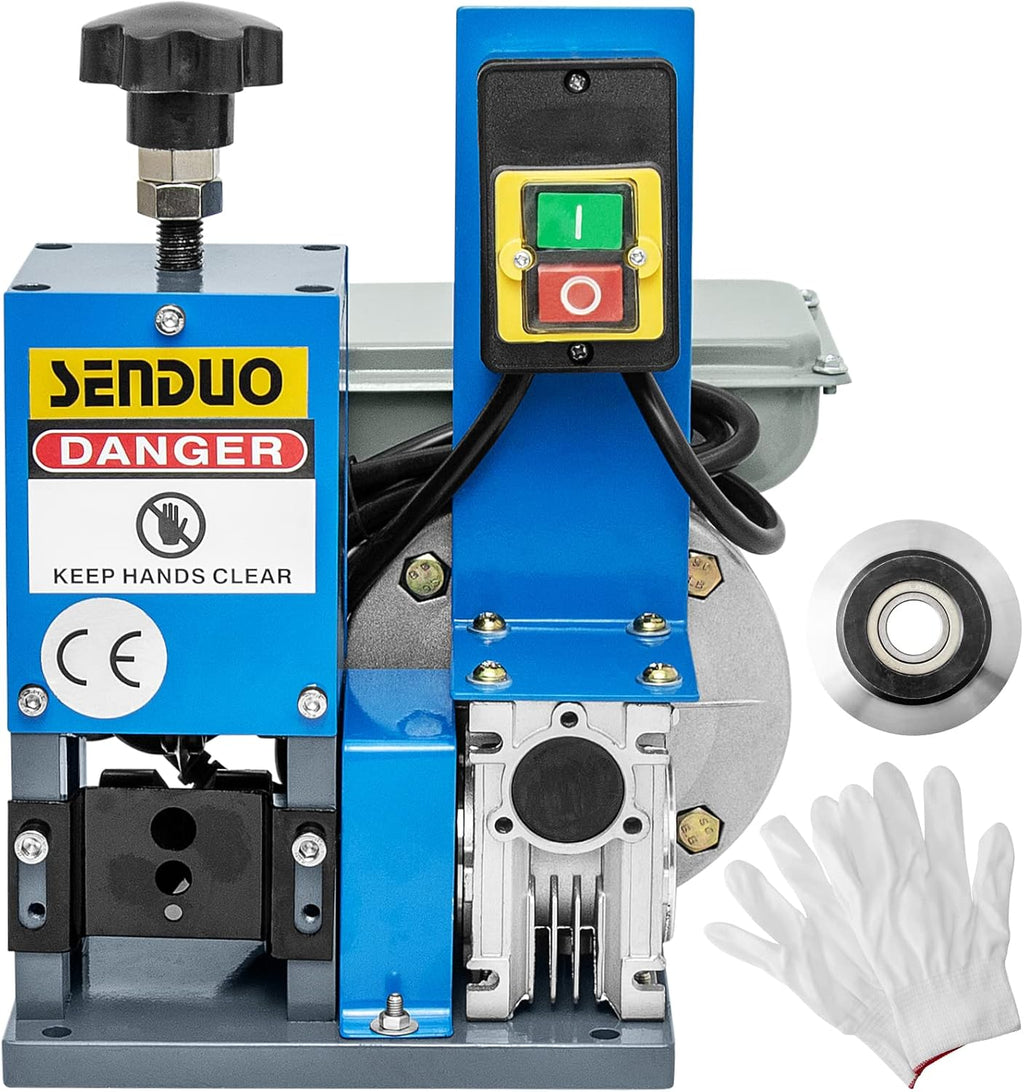 Automatic Wire Stripper Machine, 0.06-1inch, 60ft/Min A4856