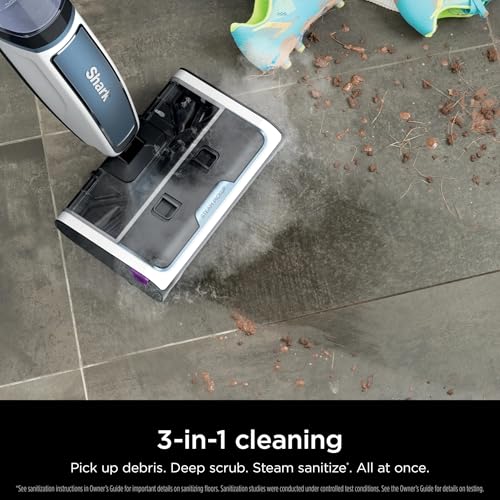 3-in-1 Lightweight Steam Mop for Hardwood Tile Laminate O4110