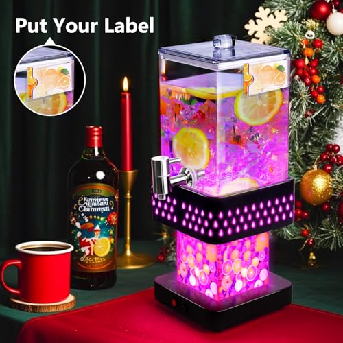 1.2 Gallon Lighted Cold Drink Dispenser U534171