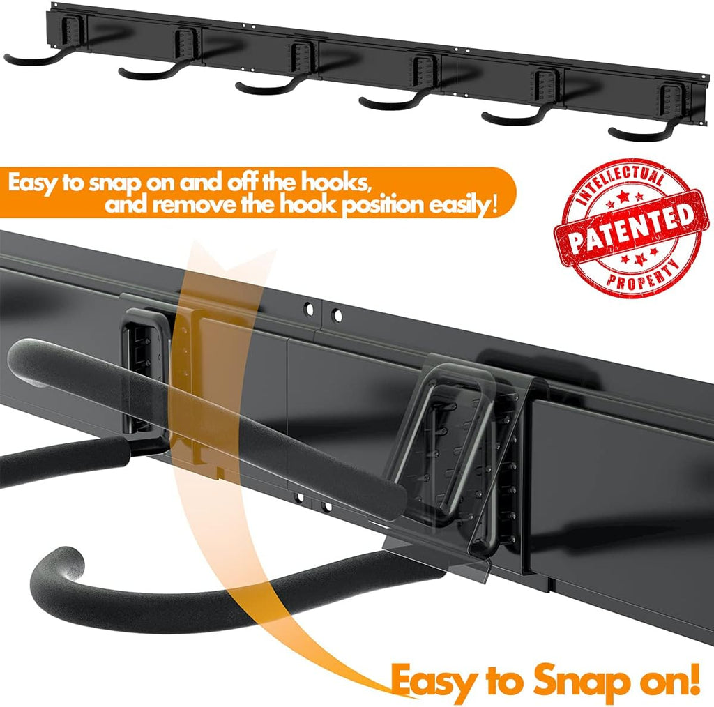 6 Bike Wall Mount Bike Storage Rack J7703
