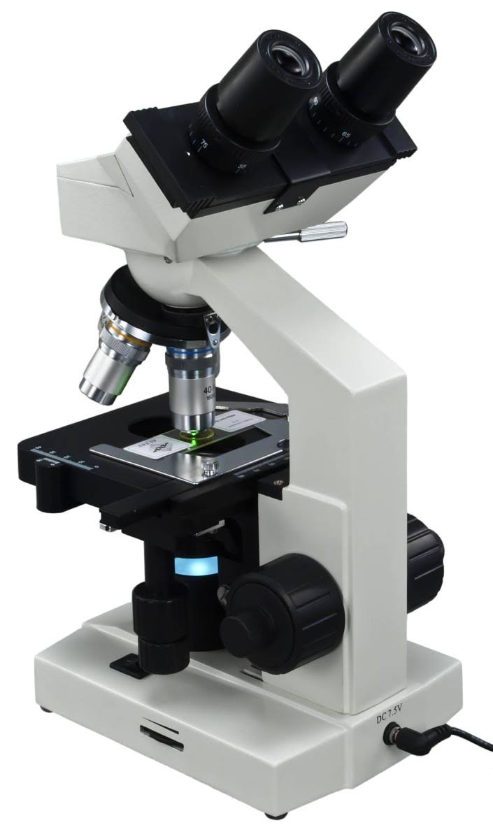 Compound Binocular LED Microscope with Vinyl Case Y35403