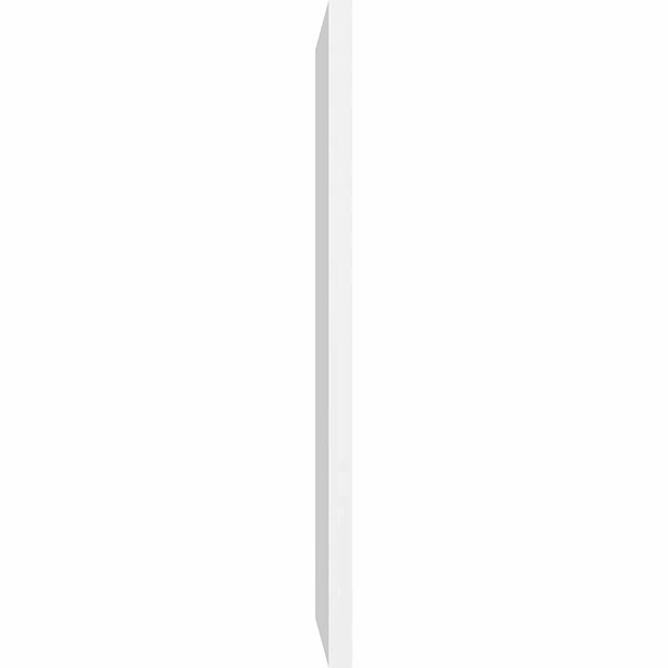 Vertical Surface Mount PVC Gable Vent B176