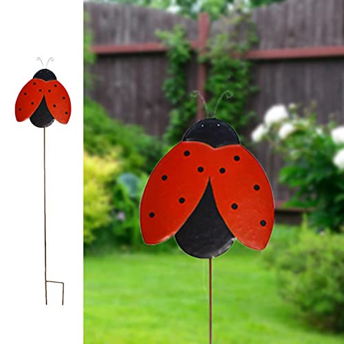 Blue Butterfly Metal Garden Stake X13783