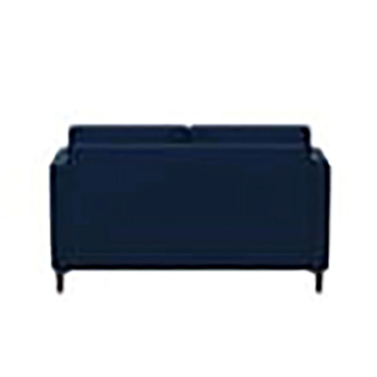 Navy Blue Fabric Loveseat I6290