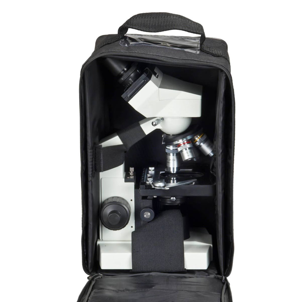 Compound Binocular LED Microscope with Vinyl Case Y35403