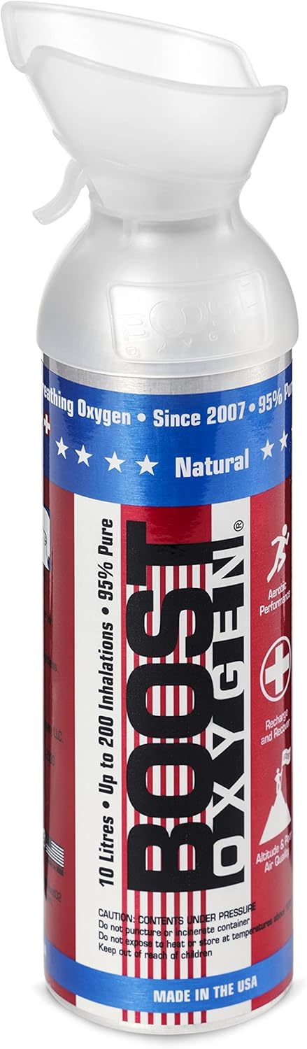 3 Pack 10-Liter Portable Canned Oxygen Canister Q930