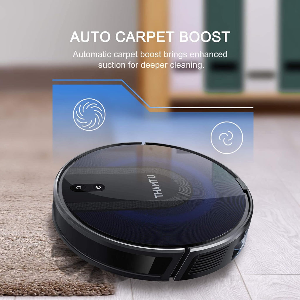 Robot Vacuum and Mop Cleaner with Auto Dirt Disposal, 3200Pa Suction L313138