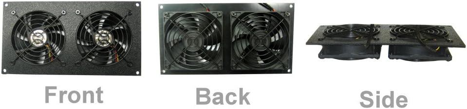 Dual 92mm Thermal Controlled Cooling Kits, Pack of 2 P71697