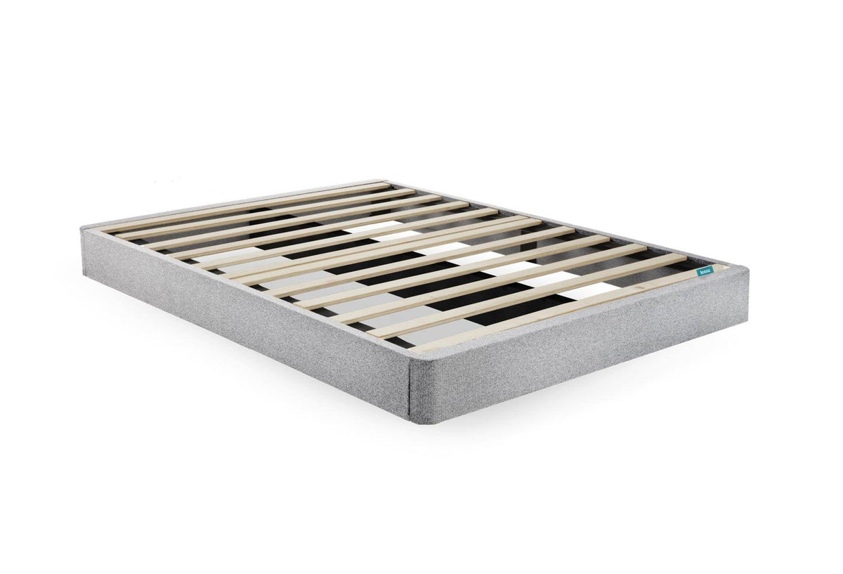 Gray California King Size Bed Mattress Foundation H9246