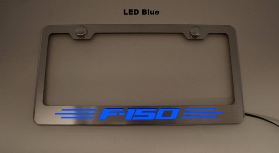 Rear Tag Frame Illuminated Yellow G127