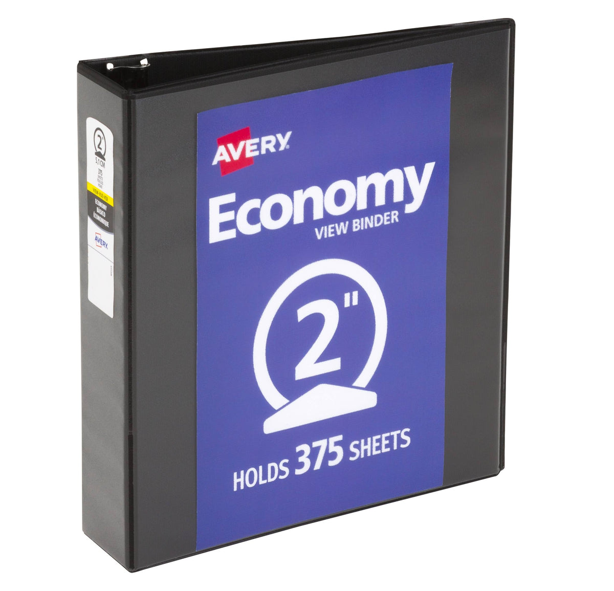 Black Round Ring Binder, 2 Capacity Y847