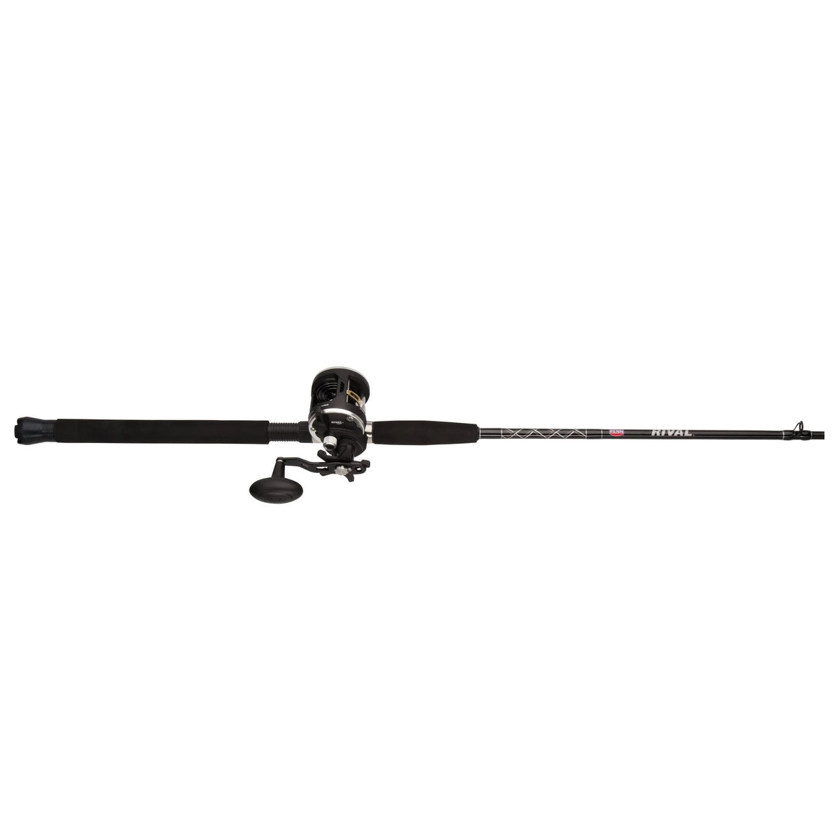 7' Rival Level Wind Fishing Rod and Reel Combo S5177