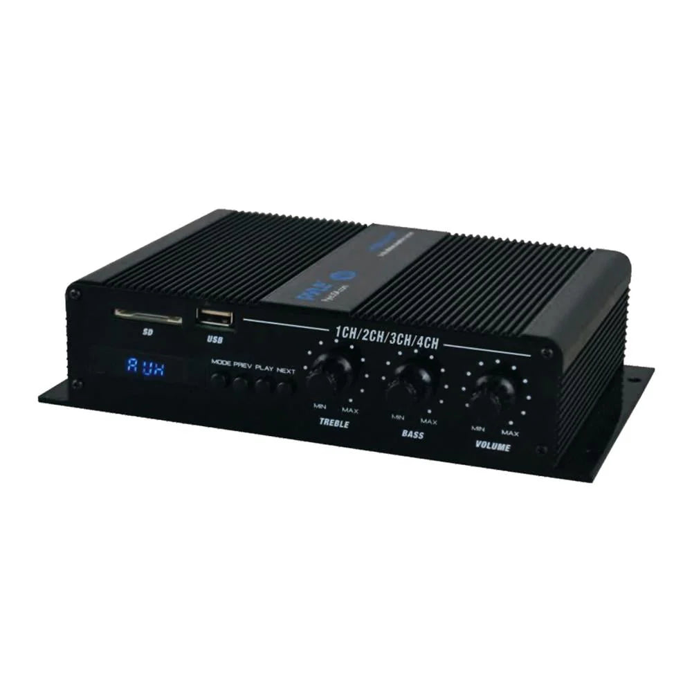 4 Channel 400 Watt Marine Amplifier Q9156