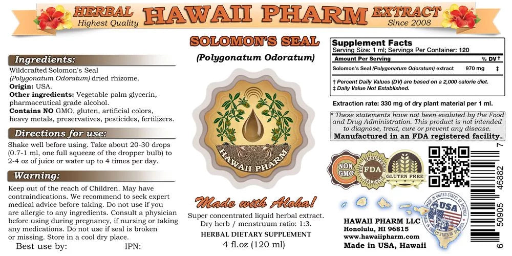 2 oz Dried Rhizome Liquid Extract Herbal Supplement Q293