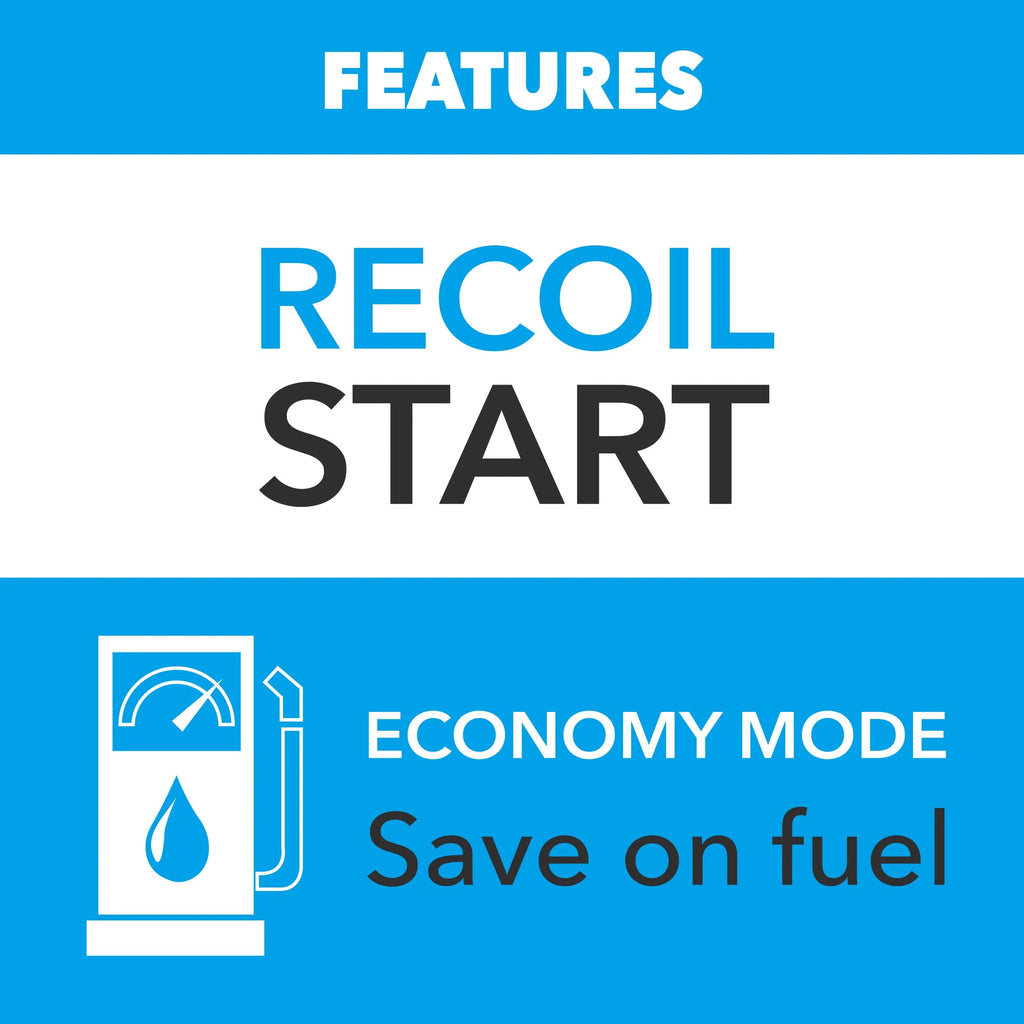 2300-Watt Super Quiet Gas Powered Inverter Generator H510005