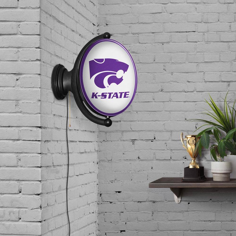 Purple Rotating LED Wall Sign B5598