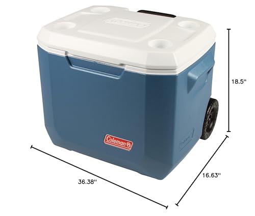 50qt Rolling Hard Cooler with Wheels H464164