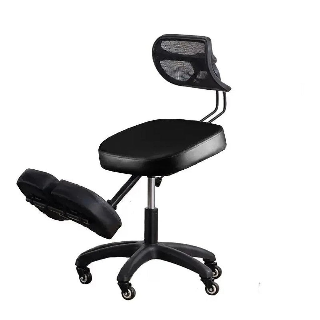 Kneeling Chair with Wheels and Back Support U577