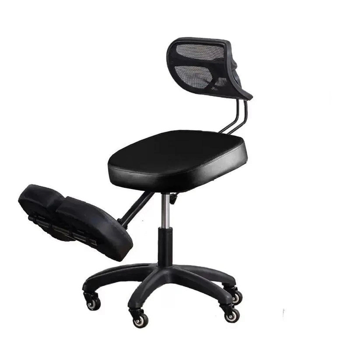 Kneeling Chair with Wheels and Back Support U577