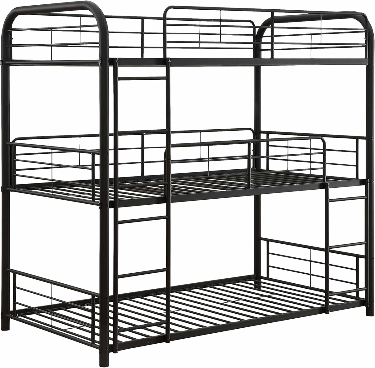 Twin Sandy Black Triple Bunk Bed I844659