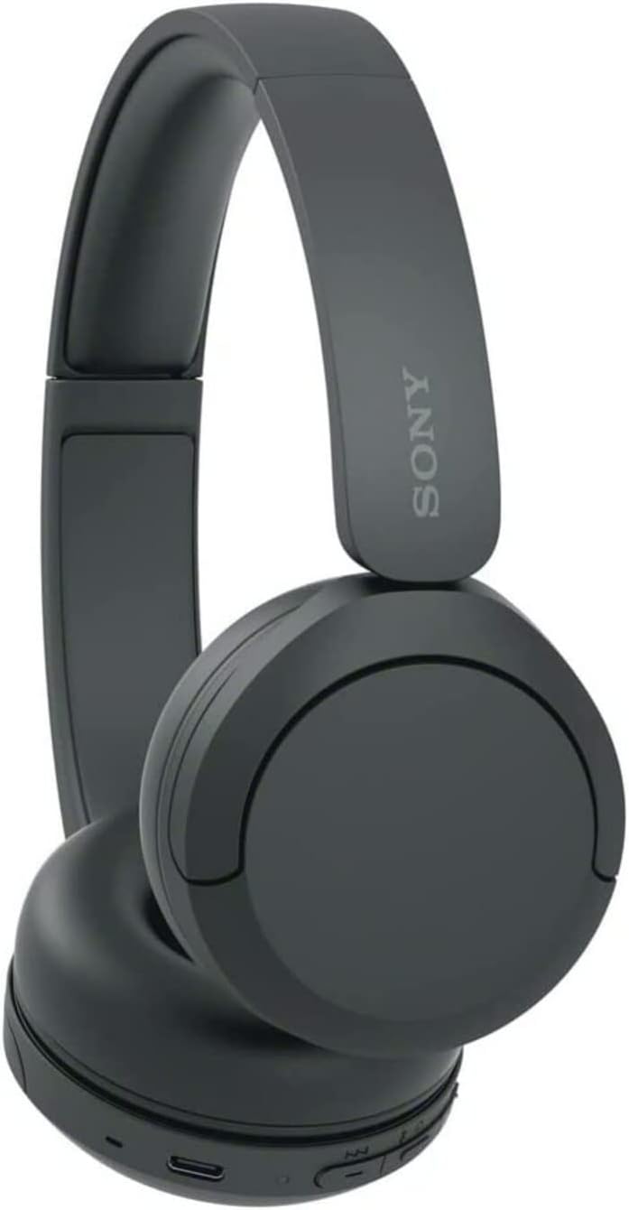 Wireless Bluetooth On-Ear Headphones with Microphone (Black) Bundle In-Ear Earbud Headphones (Black) (2 Items) T23180