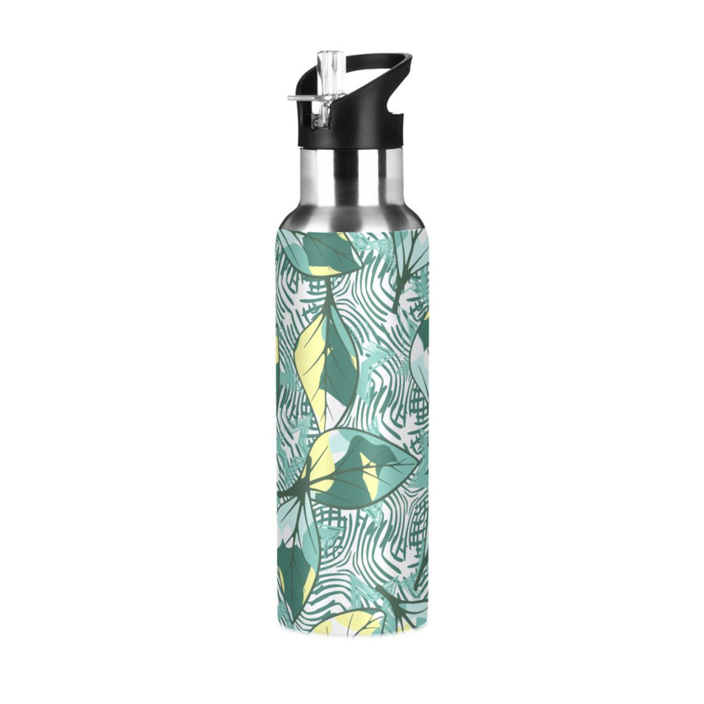 20 oz Insulated Stainless Steel Water Bottle with Straw Lid B23040