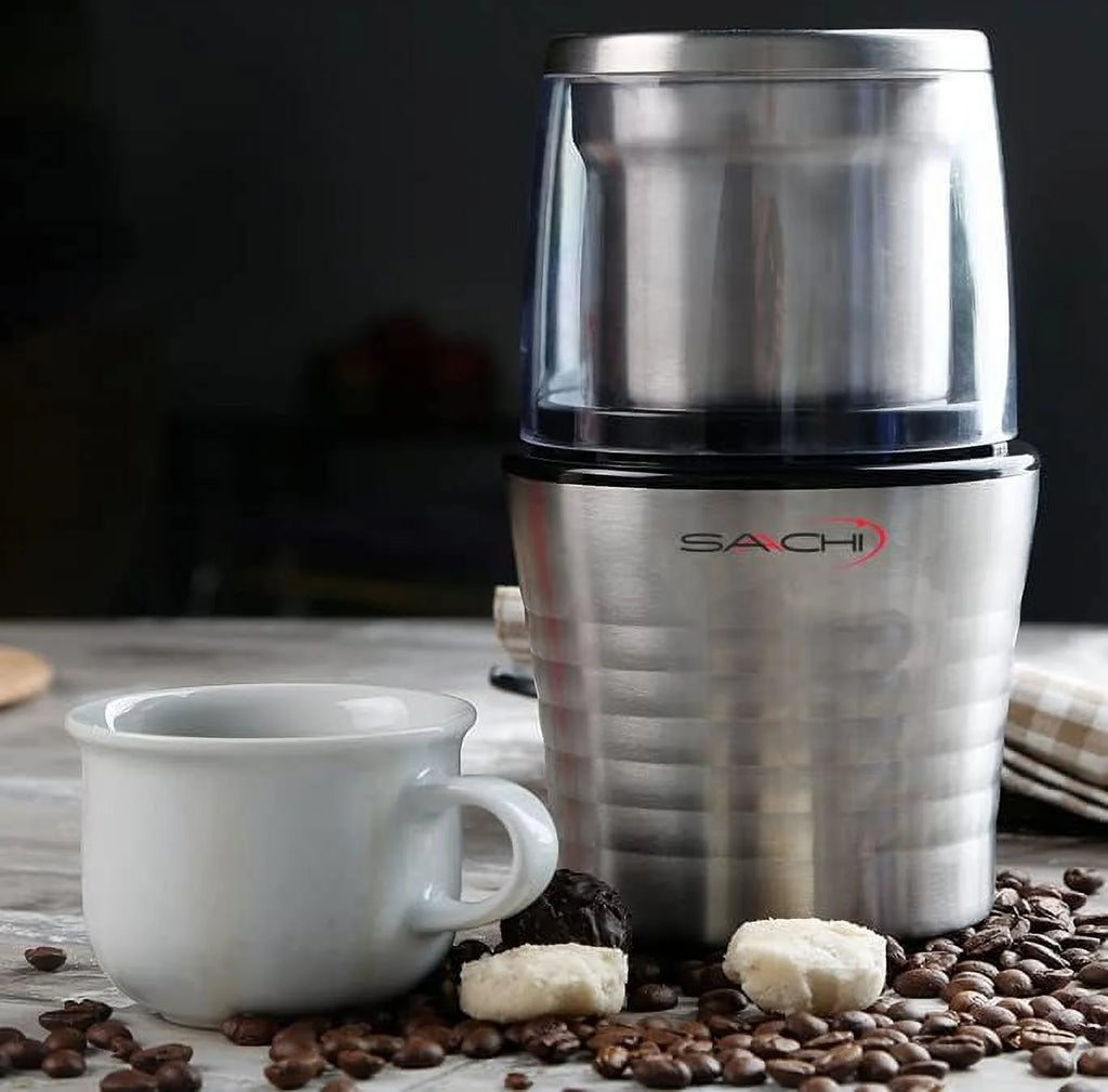 Electric Coffee Grinder Wet And Dry Spice Grinder with 2 Stainless Steel Blades Y4299