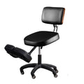Kneeling Chair with Wheels and Back Support U577