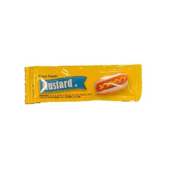 Mustard Pouch 5.5 Gram - 200 per Case D183436
