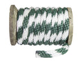 Hunter Green & White Braided Utility Rope, 1/2 inch x 250 Feet M711518