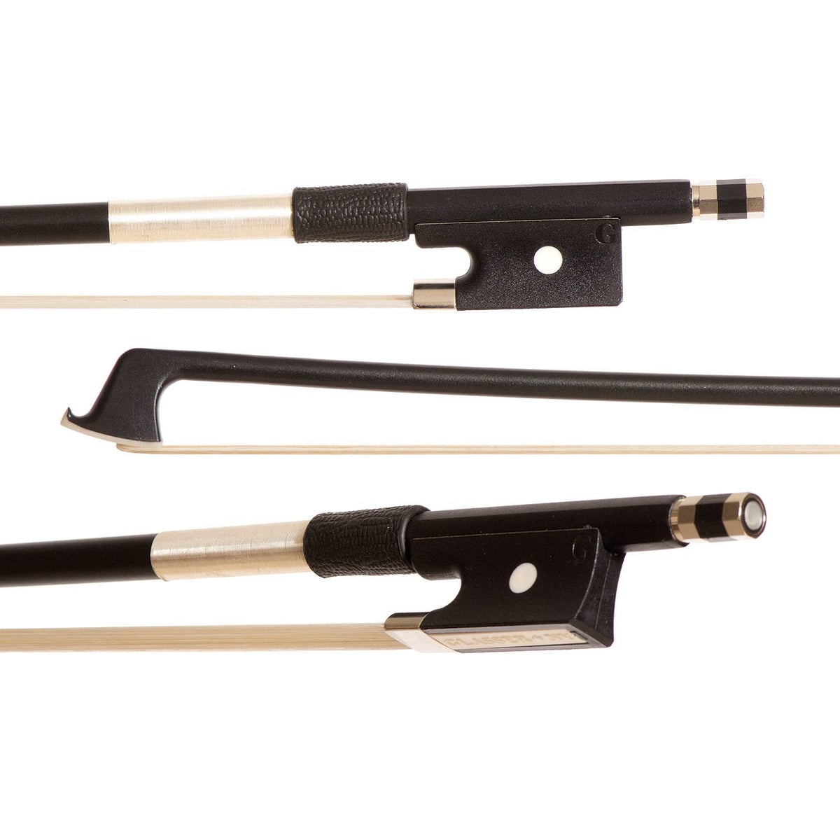 Black Fiberglass 4/4 Violin Bow X80333