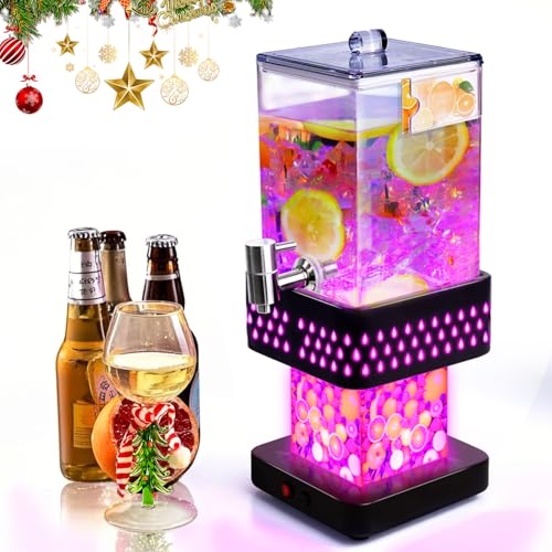 1.2 Gallon Lighted Cold Drink Dispenser U534171