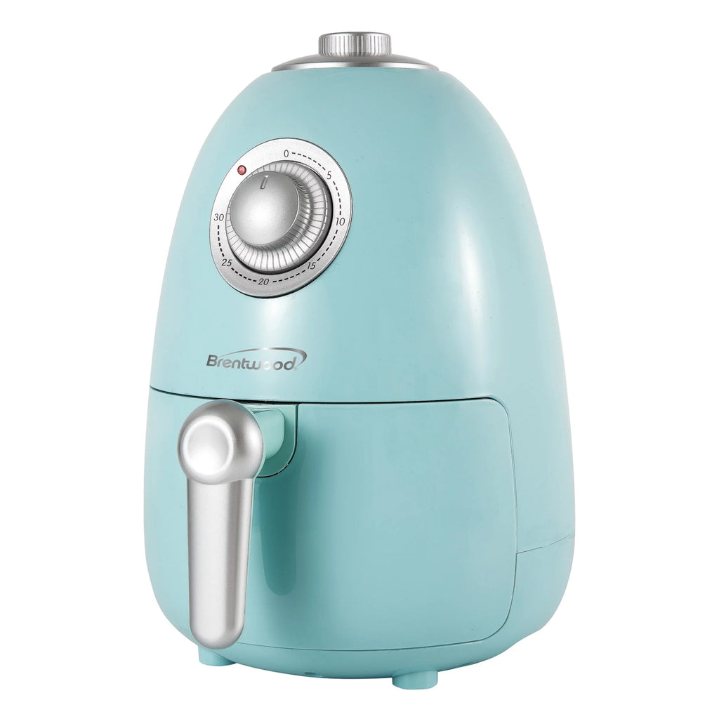 Blue 2 Quart Electric Air Fryer with Timer and Temperature Control F7797