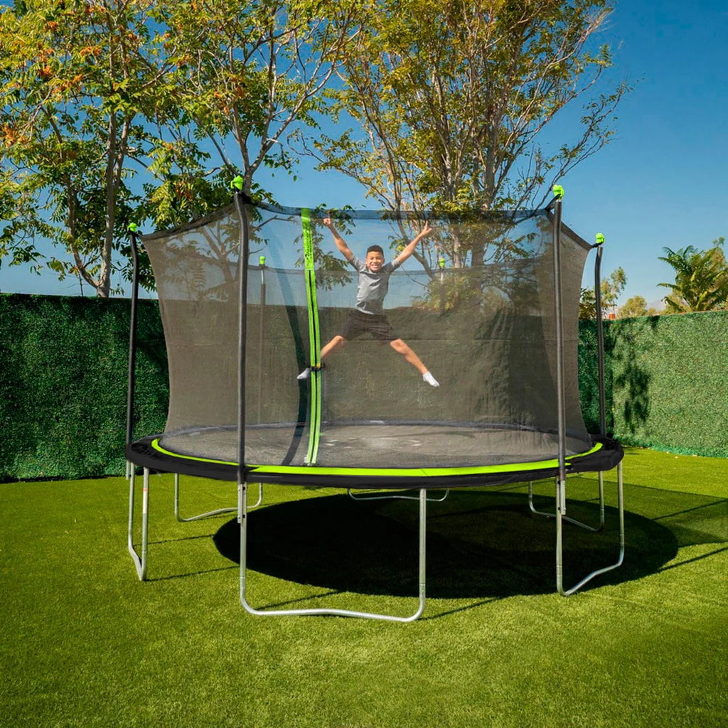 14ft Trampoline with Enclosure R2583