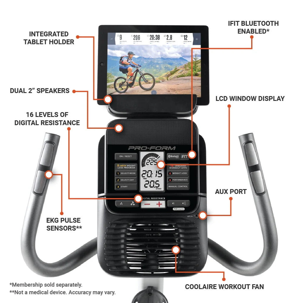 Recumbent Exercise Bike I401